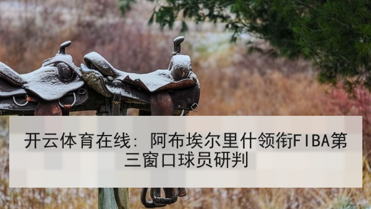 开云体育在线: 阿布埃尔里什领衔FIBA第三窗口球员研判 开云体育在线: 阿布埃尔里什领衔FIBA第三窗口球员研判